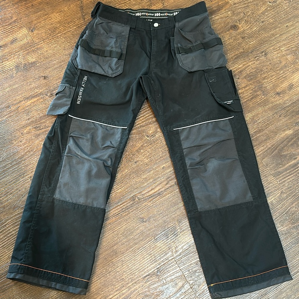 Men's Black Cargo Pants